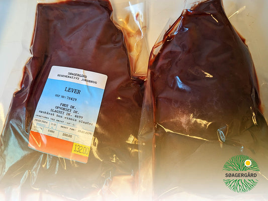 Pork liver from forest-raised pigs