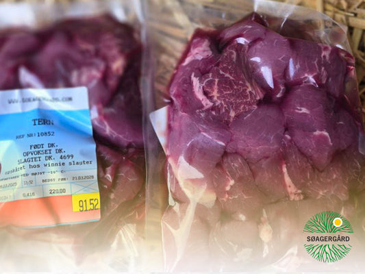 Beef cubes